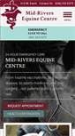 Mobile Screenshot of midriversequine.com